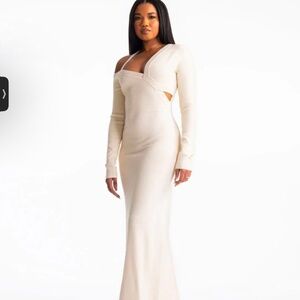 New Claire Knit Maxi Dress by Hanifa